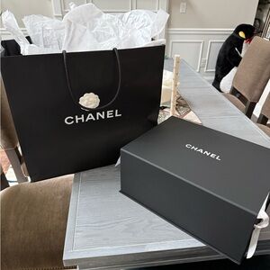 Chanel Extra Large Black Gift Set